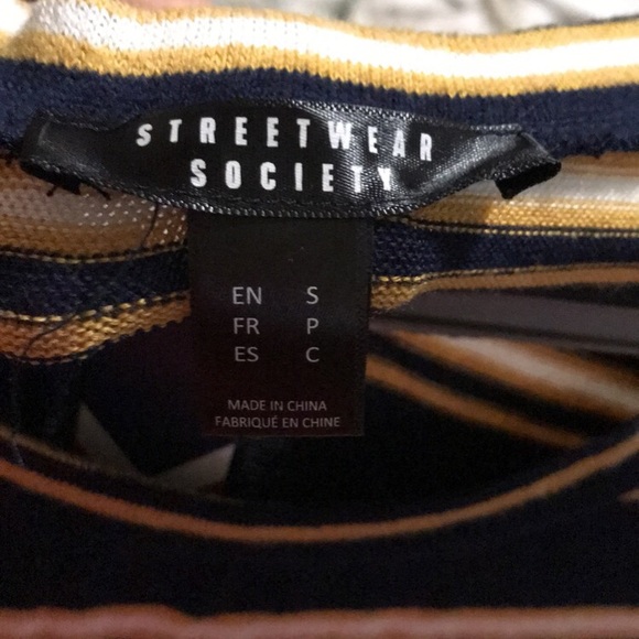 Long sleeve soft striped shirt - Picture 3 of 3